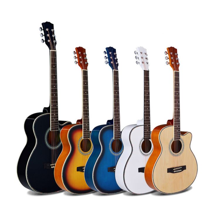 40-palčni črni les-začetnik-akustična-kitara21154531239 40-inch-black-wood-beginner-acoustic-guitar21154531239
