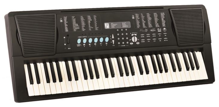 Elektronska tipkovnica z 61 tipkami