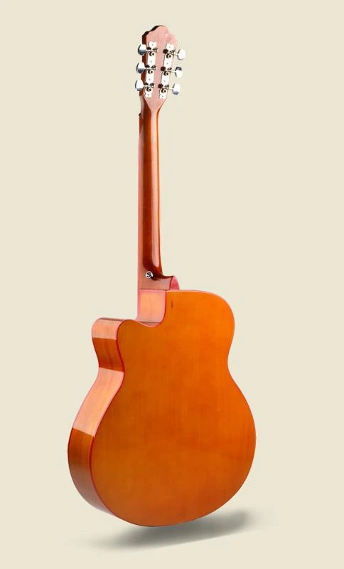 Artwork Red Line Binding Student Acoustic Guitar
